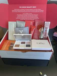Exfoliant Scrub: LOVE ALLURE BEAUTY BOX VALUE $380