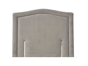 Products: Sleepwell Crown Nail Velvet Headboard – The Bedroom