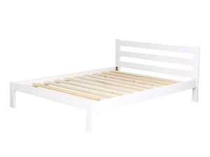 Taylor White Bed Frame – The Bedroom