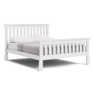 Slat Beds Single: AMBROSE SLAT BED WITH HIGH FOOT | ALL SIZES | NZ MADE BEDROOM FURNITURE