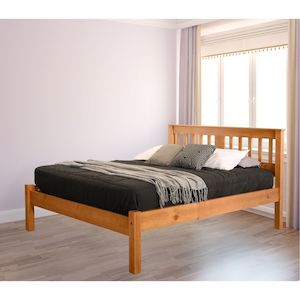 Slat Beds Single: WENTWORTH SLAT BED - NZ MADE | ALL SIZES