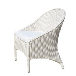 Outdoor: NOOSA OUTDOOR WICKER CHAIR | WHITE