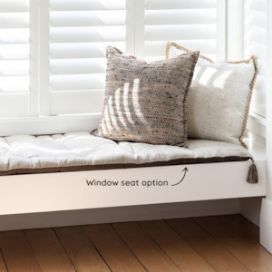 MELBA REVERSIBLE SOFA TOPPER | WINDOW-SEAT CUSHION