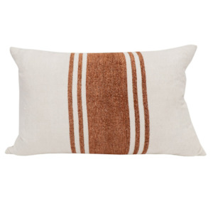 NOVA CUSHION | CREAM & BRONZE