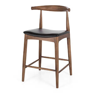 ELBOW BARSTOOL | DEEP OAK