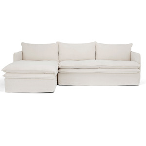 Lounge Suites Collection: HAMILTON 3 SEATER LHF CHAISE | OATMEAL
