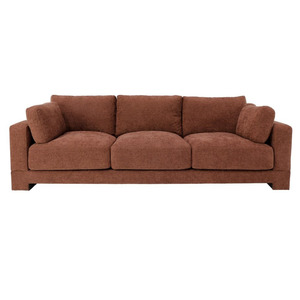 Arriving This Month: WESTERN 3 SEATER SOFA | RUST
