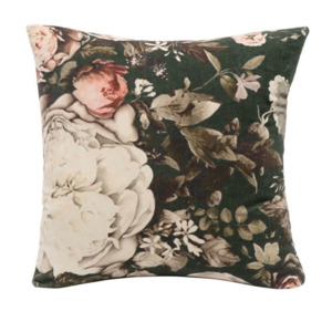 SARI PRINTED CUSHION - CARNATION