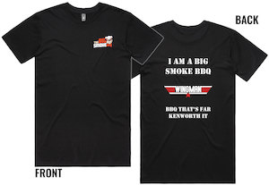 New Tee Shirt - The BIG SMOKE BBQ - Mobile Catering, Auckland, Tauranga