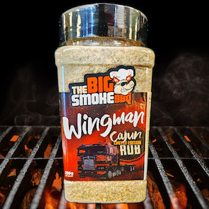 Products: Wingman Cajun Rub - The BIG SMOKE BBQ - Mobile Catering, Auckland, Tauranga