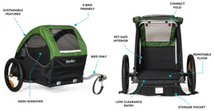 Trailers: Burley Tail Wagon Pet Trailer