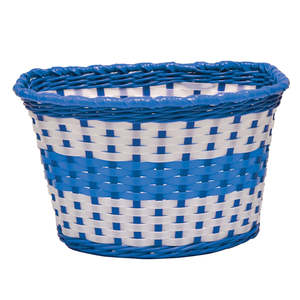 Baskets: Oxford Plastic Basket Blue
