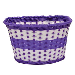 Baskets: Oxford Plastic Basket Lilac