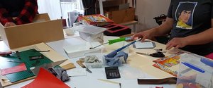 Products: Sewn Book with Hard Cover (full day) May 23rd - The Binding Studio Artisan Bookbinder