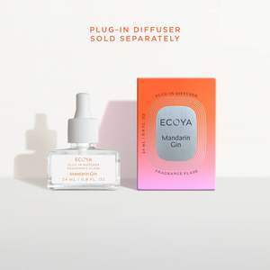 Ecoya Plug-In Diffuser Fragrance Flask | Mandarin Gin