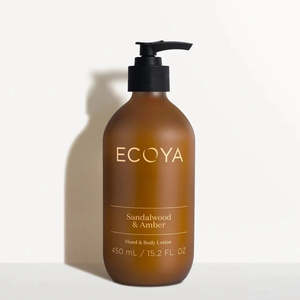 Ecoya: Sandalwood & Amber | Hand & Body Lotion
