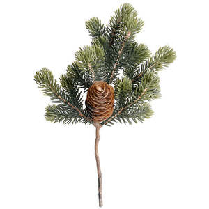 All Things Christmas: Balsam Fir Spray with Pinecone