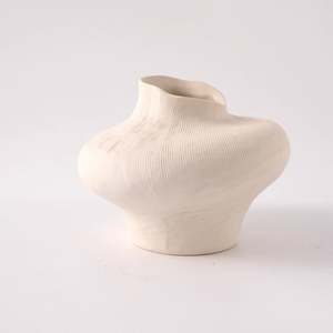 Teana Vase | Ivory