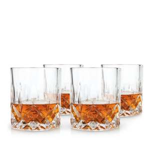 Glassware: Admiral Crystal Tumblers | Set of 4