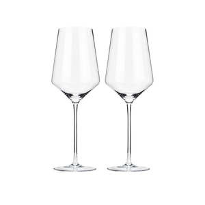 Glassware: Crystal Bordeaux Glasses | Set of 2