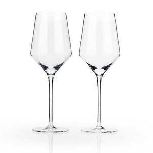 Glassware: Crystal Chardonnay Glasses | Set of 2