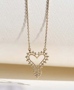 Gold Necklaces: Gypsy Love Necklace | Gold