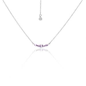 Theia Necklace | Brazilian Amethyst & Silver