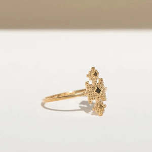 Nina Florestra: Pisac Ring | 22k Gold Plate
