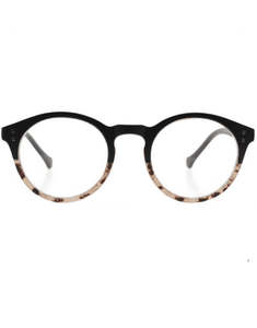 Reading Glasses: 7am | Black to Grey Tort | Reading Glasses