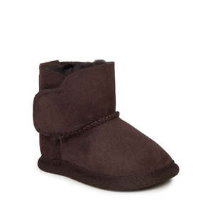 Black Friday Slippers: Platinum Baby Bootie | Chocolate