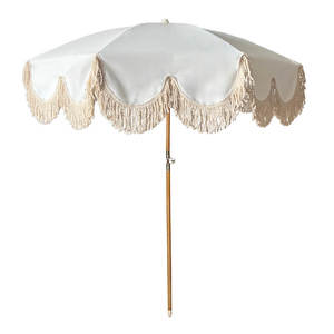 Garden Outdoors: Summer Sun Umbrella | Vanilla
