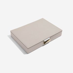 Jewellery Boxes: Stacker Lid Classic | Taupe