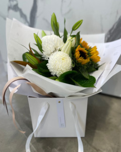 Fresh Flowers Currently Unavailable: Luxe Floral Bag | Hello Sunshine