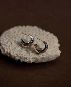 Hoop Earrings: Cira Hoops | 925 Sterling Silver