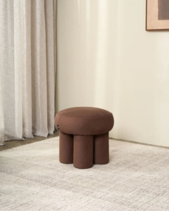 Living: Lume Stool | Chocolate