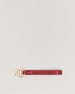 Yu Mei Key Fob | Lobster Red Lambskin
