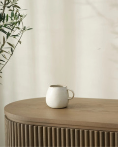 Fort Large Mug | Matte White