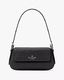 Madison Saffiano Leather Small Flap Shoulder Bag