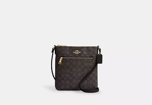 Mini Rowan File Bag in Walnut