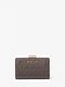 Medium Signature Logo Wallet in Brown