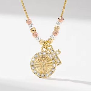 Accesories: Religious Medallion Necklace