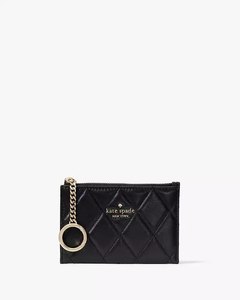 Carey Small Card Holder Black