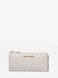 Boxingday2025: Jet Set Travel Large Saffiano Leather Quarter-Zip Wallet