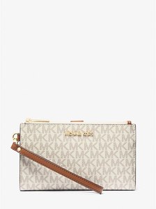 Jet Set Travel Signature Logo Smartphone Wallet in Vanilla