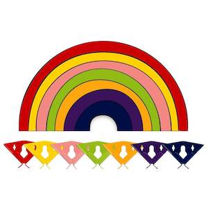 🌈Block Dock Rainbow Set