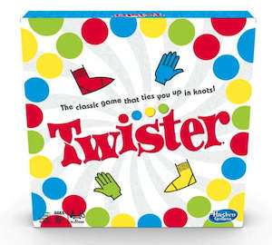Board Games: Twister: The Classic Game with 2 More Moves!