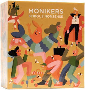 Adult Only Board Games: Monikers: Serious Nonsense