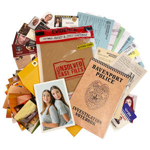 Board Games: Unsolved Case Files: Avery & Zoey Gardner (Board Game)