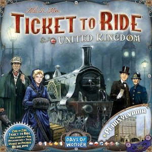 Ticket to Ride: United Kingdom & Pennsylvania (Expansion)