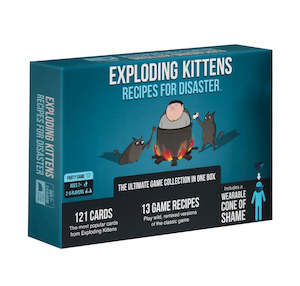 Exploding Kittens: Exploding Kittens: Recipes for Disaster (Card Game)